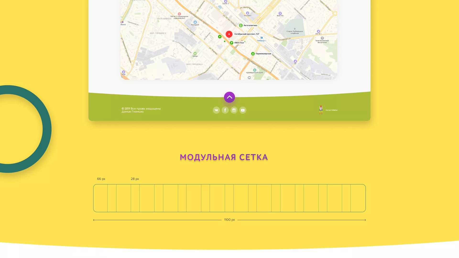 Разработка сайта детского активити-клуба «Домик гномика» в Сызрани