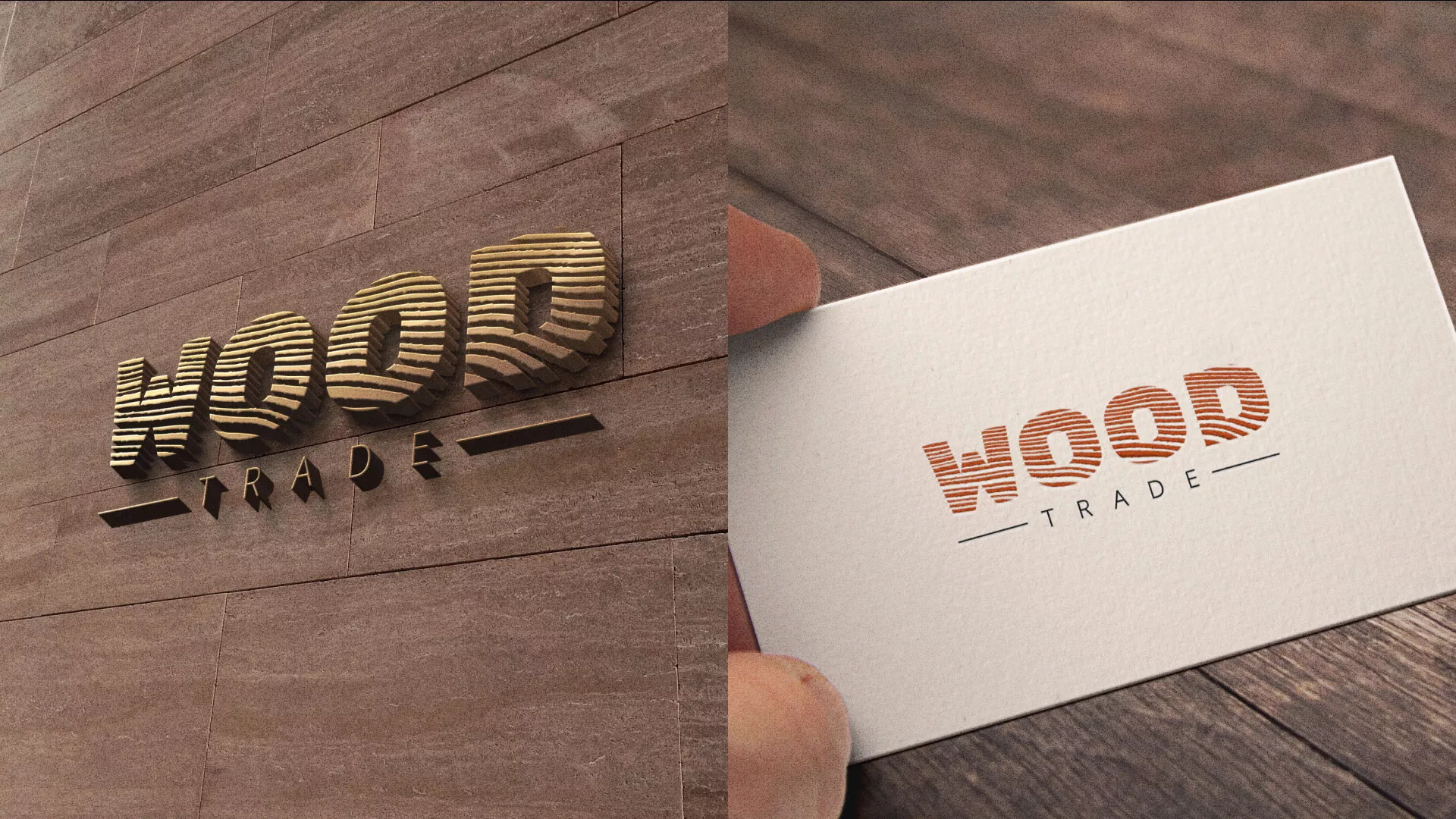 Разработка логотипа для компании «Wood Trade» в Сызрани